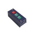 Three Button Exterior Surface Mounted Control Station with N/O (NEMA 1 - 5 amp @ 120V AC) - MMTC PBS-3R
