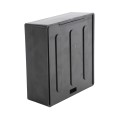 ADA 4" Square Exit Handicap Logo Push to Open Button - Stainless Steel - Surface Mount ABS Box (Default)