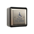 ADA Compliant BEA 4.5" Square Push Plate Kit 433 MHz Wireless (2 Plates, 2 Transmitters, 1 Receiver) - PUSH-PLATE-45S-433