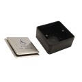 ADA Compliant BEA 4.5" Square Push Plate Kit 900 MHz Wireless (2 Plates, 2 Transmitters, 1 Receiver) - PUSH-PLATE-45S-900