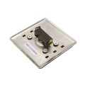 ADA Compliant BEA 4.5" Square Push Plate Kit 900 MHz Wireless (2 Plates, 2 Transmitters, 1 Receiver) - PUSH-PLATE-45S-900