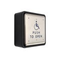 ADA Compliant BEA 4.75" Square Push Plate Kit 433 MHz Wireless (2 Plates, 2 Transmitters, 1 Receiver) - PUSH-PLATE-475S-433