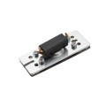 ADA Square 2" x 4" Narrow Exit Handicap Logo Pust to Open Button - Stainless Steel - Surface Mount ABS Box (Default)
