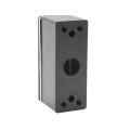 ADA Square 2" x 4" Narrow Exit Handicap Logo Pust to Open Button - Stainless Steel - Surface Mount ABS Box (Default)