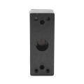 ADA Square 2" x 4" Narrow Exit Handicap Logo Pust to Open Button - Stainless Steel - Surface Mount ABS Box (Default)