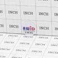 AWID Mini Proximity Wafer Card (10" Range) - PW-AWID-0-0 (Grid Shown For Scale)