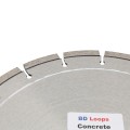 BD Loops Concrete Blade 3/16" Pro Diamond 14" Diameter Blade with Loop Depth Guide (3/4" - 1" Arbor) - SB-C