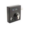 AES Gatemaster Bolt-On Latch and Deadbolt for 10-30mm Gates, Modern Handle - SBLD1601AH (Default)
