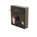 AES Gatemaster Bolt-On Latch and Deadbolt for 10-30mm Gates, Modern Handle - SBLD1601AH (Default)