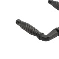 Gatemaster Bolt-On Latch and Deadbolt for 40-60mm Gates, Traditional Handle Style - SBLD1602TDH