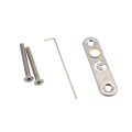 Gatemaster Bolt-On Latch and Deadbolt for 40-60mm Gates, Traditional Handle Style - SBLD1602TDH