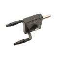 Gatemaster Bolt-On Latch and Deadbolt for 40-60mm Gates, Traditional Handle Style - SBLD1602TDH