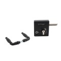 Gatemaster Bolt-On Latch and Deadbolt for 40-60mm Gates, Traditional Handle Style - SBLD1602TDH