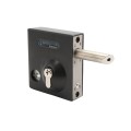 Gatemaster Bolt-On Latch and Deadbolt for 40-60mm Gates, Traditional Handle Style - SBLD1602TDH