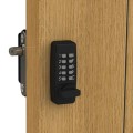 AES Gatemaster Right-Hand Surface Mount Digital Gate Lock with Quick Exit Pad - SBQEDGLWR