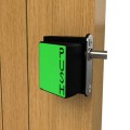 AES Gatemaster Left-Hand Surface Mount Digital Gate Lock with Quick Exit Pad - SBQEDGLWL