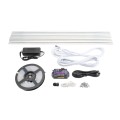 GateArms+ Slide Gate Safety Light Kit - Includes Two 5' High-Brightness LED Strips, 20' and 30' Wiring Harness, Two 5' Tracks (GateArmsPLUS)