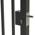 AES Gatemaster 50mm (2") Weld-In Deadlock (Keyed Alike) 
