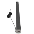 AES Tomalok Electric Drop Bolt (Black) - 150mm With 24V Din Rail Power Supply and Ground Stop - TL-B-150-KIT