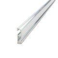 GateArms+ 5 ft. LED Retainer Track - Single Flange (Unpainted Aluminum) (GateArmsPLUS)