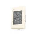 EMX TRES Proximity Reader, Includes Switch-Plate & Keypad, 7" Read Range, 26-Bit Wiegand Output & HID or AWID Formats - TRES-100-P-640-HA