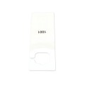 EMX TRES 900 Passive Hang Tag With White Color Finish (6.0" X 2.125" X 0.04") - TRES-900-HT600-W (Default)