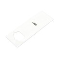 EMX TRES 900 Passive Hang Tag With White Color Finish (6.0" X 2.125" X 0.04") - TRES-900-HT600-W (Default)