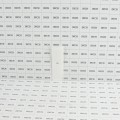 EMX TRES Windshield White Finish Sticker Tag (4.0" X 1.0") - TRES-900-WS421W