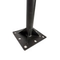 EMX TRES RFID Reader Mounting Stanchion Pedestal, Powder-Coated Black - TRES-RFID-PS094-B (Default)
