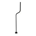 EMX TRES RFID Reader Mounting Stanchion Pedestal, Powder-Coated Black - TRES-RFID-PS094-B (Default)