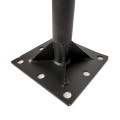 EMX TRES RFID Reader Mounting Stanchion Pedestal, Powder-Coated Black - TRES-RFID-PS094-B (Default)
