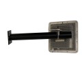 EMX TRES RFID Reader Bolt-On Wall/Ceiling Mount (2" Od X 18" L) Welded 5" X 5" Base Flange 