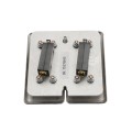 ADA Compliant BEA Vestibule Push Plate Package 900 MHz Wireless (Vestibule Plate, 2 Square Plates, 4 Transmitters, 2 Receivers) - VESTIBULE-PACKAGE-900