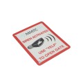 YELP-METALSIGN Emergency Services Siren Operated YELP Metal Sign (3" x 6")