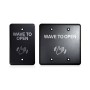 BEA Standard Magic Switch Single Gang & Double Gang Faceplates - White - 10MS31U-W