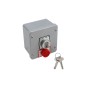 Surface Mounted Open-Close Keyswitch with Best Core Mortise Cylinder (NEMA 4 - 15 amp @ 125/250V AC) - MMTC 1KXS-BC