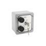 Two Button Exterior Surface Mount with Lockout Control (NEMA 4 - 6 amp @ 125-250V AC) - MMTC 2BXL