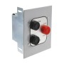 Three Button Exterior Open-Close-Stop Control Flush Mount (6 amp @ 125/250V AC) MMTC - 3BX