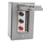 Three Button Exterior Open-Close-Stop Control Surface Mount with Weatherproof Covering (NEMA 4 - 6 amp @ 125/250V AC)