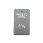 BEA MS31 Magic "Wave to Open" Single Gang Actuator Faceplate (Text & Logo, Gray) - 70-5836