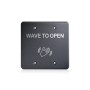 BEA MS31 Magic "Wave to Open" Double Gang Actuator Faceplate (Text & Logo, Gray) - 70-5844