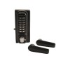 GateMaster Superlock Digital Double Sided Lever Handle for 10-30mm Gates, Left Hand - BDGRR1030L