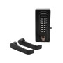 GateMaster Superlock Digital Double Sided Delta Lever Handle for 40-60mm Gates, Field Reversible - BDGD4060