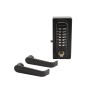 GateMaster Superlock Digital Single Sided Lever Handle for 40-60mm Gates, Right Hand - BDGD4060R