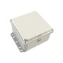 ESI PolyGuard Polycarbonate Flange Mount Junction Box with Opaque Cover (6" x 6" x 4") - PCO60604JOSB