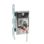 Flush Mount One Button Open-Close Keyswitch with Best Core Mortise Cylinder (NEMA 1 - 15 amp @ 125/250V AC) - MMTC HBFST-BC