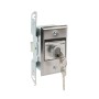 Flush Mount Open-Close Keyswitch with Best Core Mortise Cylinder (NEMA 1 -15 amp @ 125/250V AC) - MMTC HBFT-BC