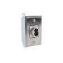 Flush Mount Keyswitch with Large Format Mortise Cylinder (15 amp @ 125/250V AC) - MMTC HBFX-SLF