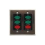 Two Gang, Three Button Surface Mounted Open-Close-Stop Control (NEMA 1) - MMTC LCE-3-2G