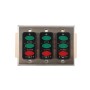 Three Gang, Three Button Surface Mounted Open-Close-Stop Control (NEMA 1) - MMTC LCE-3-3G
